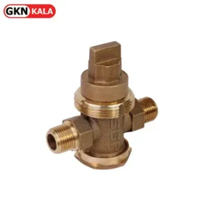 خرید شیر قطع و وصل دوسر روپیچ تمام برنز نیوپایپ