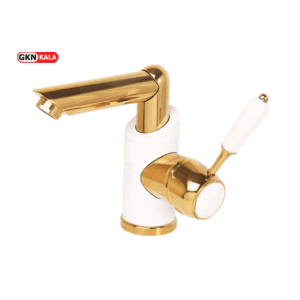 شیر روشویی چرخشی ابرش مدل زنبق