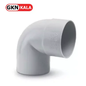 زانو ۹۰ درجه یک سر کوپل U-PVC برند MPJ