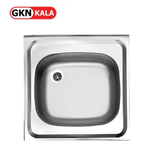 سینک روکار مدل ساحل 4.*50*50 استیل البرز