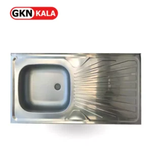 سینک روکار مدل 5.*50*100 یک لگن استیل البرز